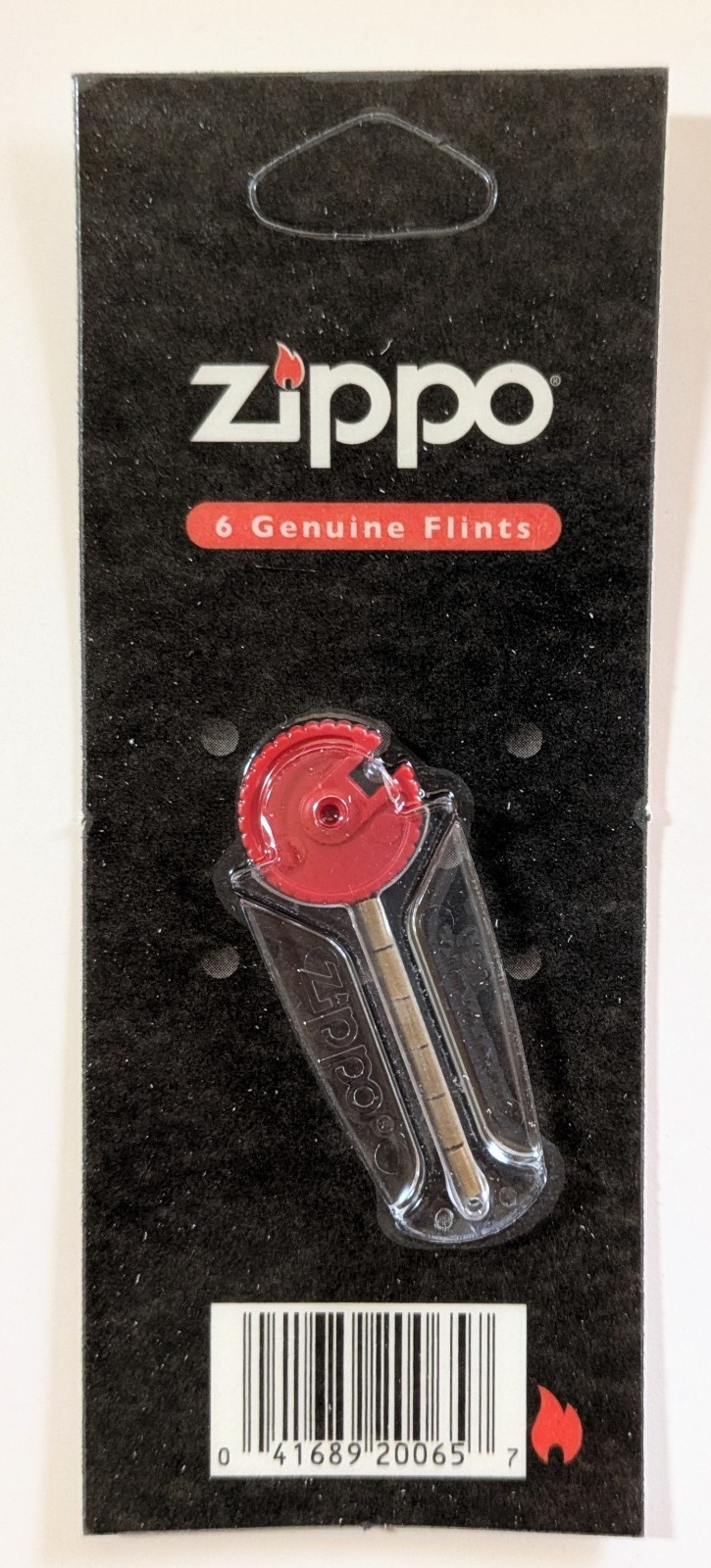 1 Zippo Flint Pack (6 Genuine Flints Per Pack) New in Sealed Pack US Seller