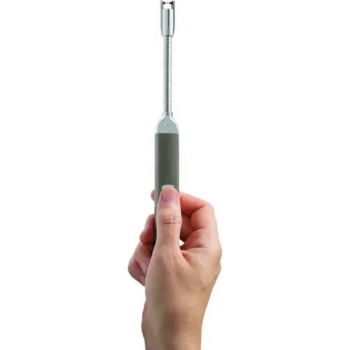 Zippo Rechargeable Arc Candle Lighter – Pebble Matte, Flexible Neck, Windproof
