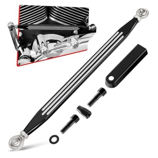 Shift Linkage Compatible for Harley Davidson Softail Black Striped Style