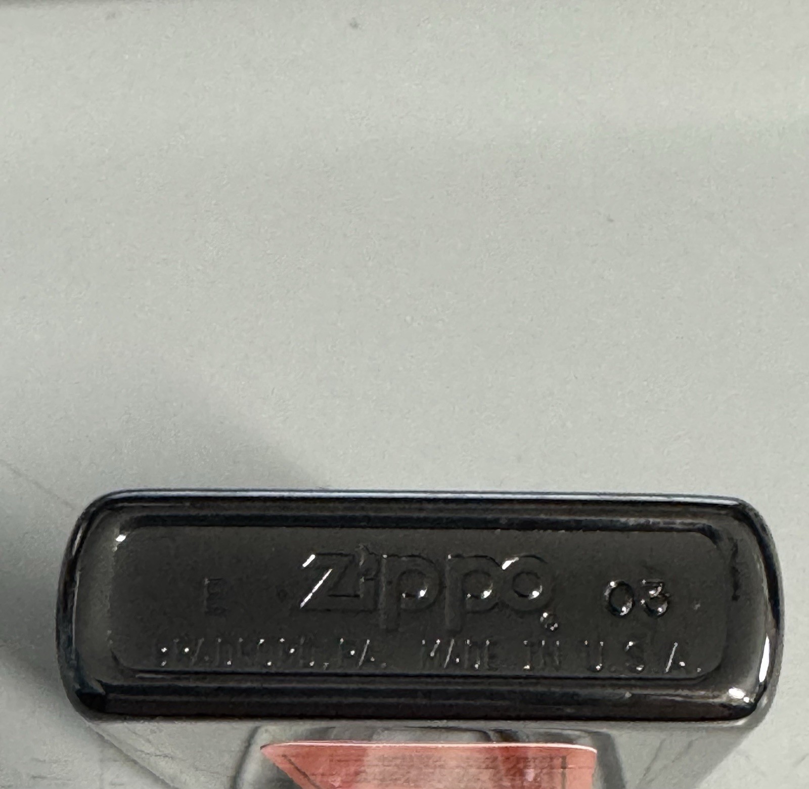ZIPPO 2003 CAMEL WORD PASS MIDNIGHT CHROME 1 OF 70 LIGHTER SEALED IN BOX G314