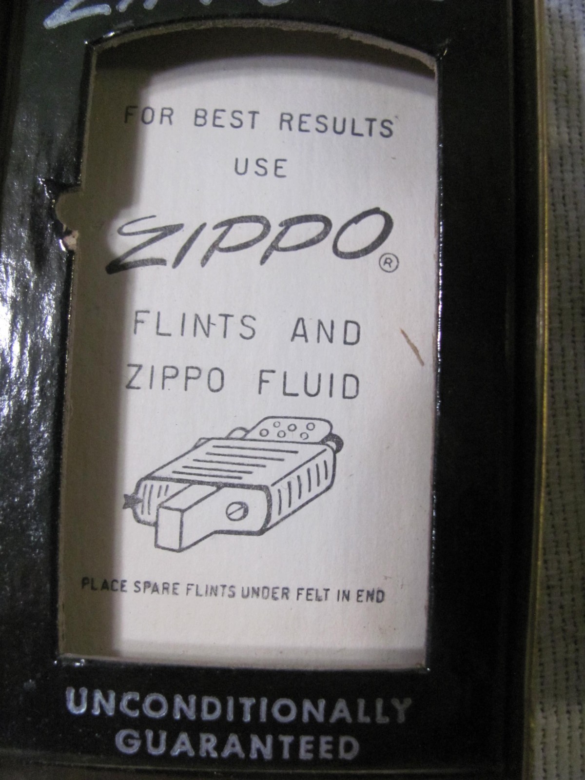 Swagelok Slim Zippo Lighter — High Polish Chrome -Unused ?-In Original Box