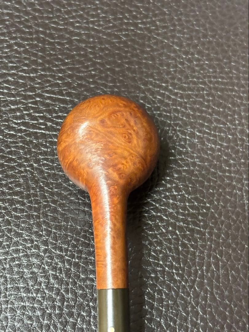 DUNHILL Wooden Pipe Set with Case 1975 Shape Code 317 Used