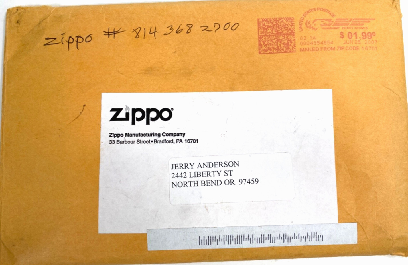 2007 ZIPPO LIGHTERS CATALOG and other advertising material 75TH ANNIVERSARY