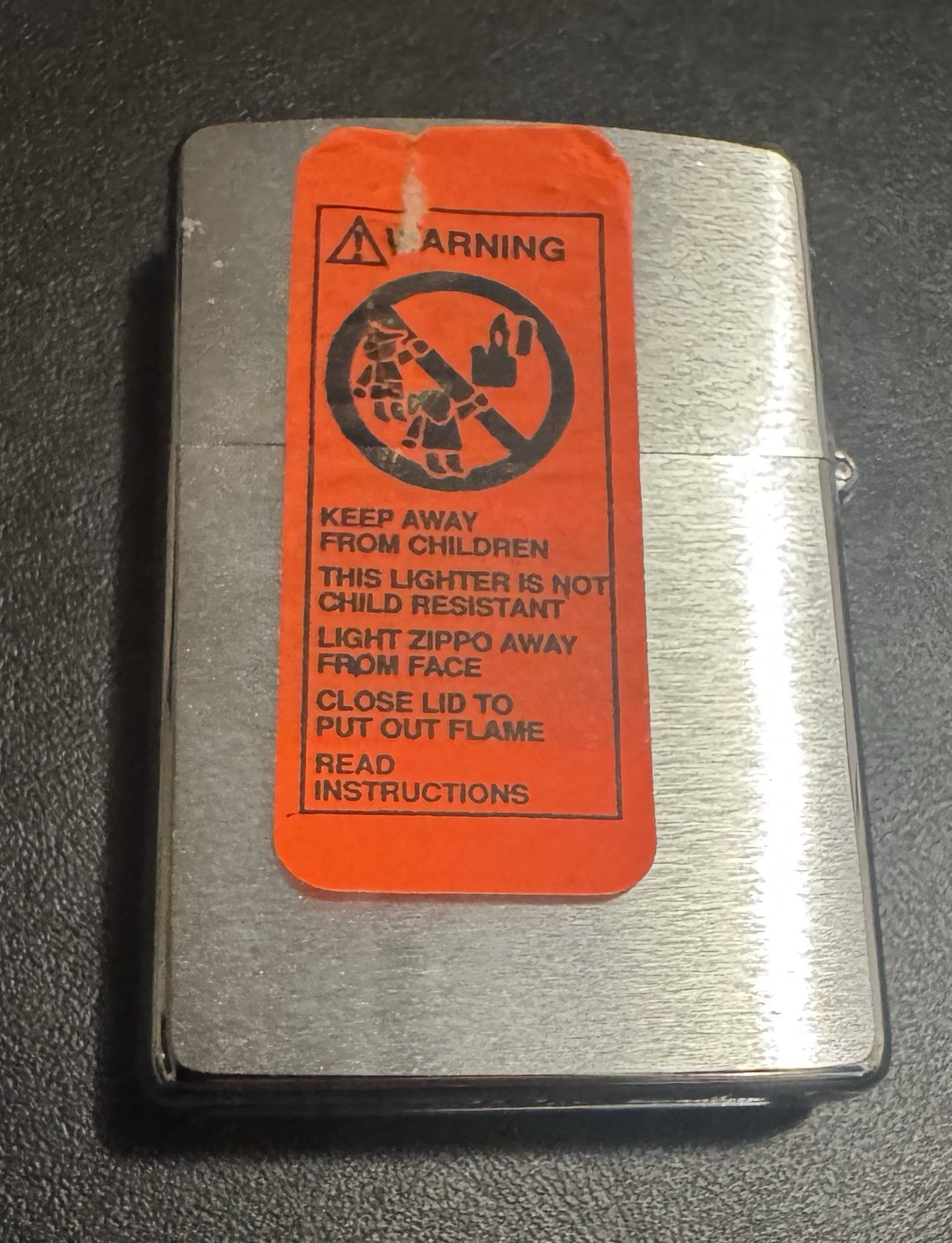 ZIPPO 1997 STATUE OF LIBERTY NEW YORK BRUSHED CHROME LIGHTER SEALED IN BOX