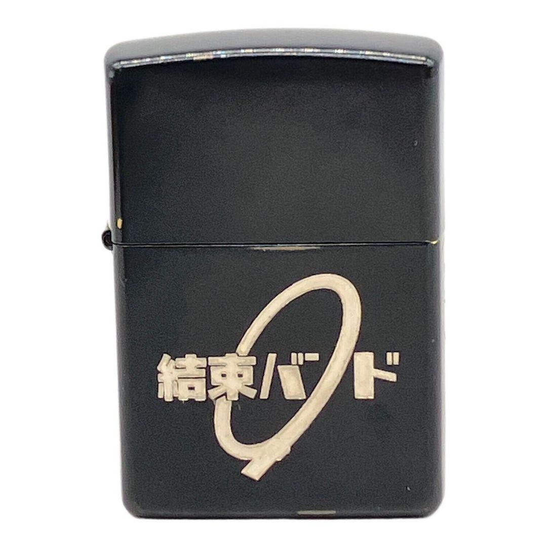 Zippo Bocchi The Rock Metal Lighter with Band Logo and Characters Black