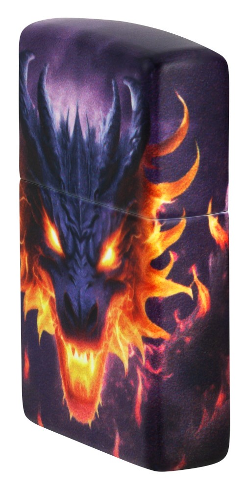 Zippo Glowing Dragon Design Glow in the Dark Windproof Pocket Lighter, 46251