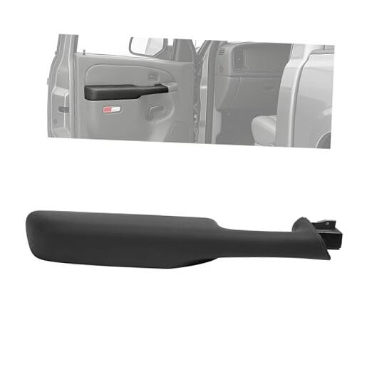 Left Door Armrest Compatible with 1999-2002 GMC Sierra Left Side Graphite