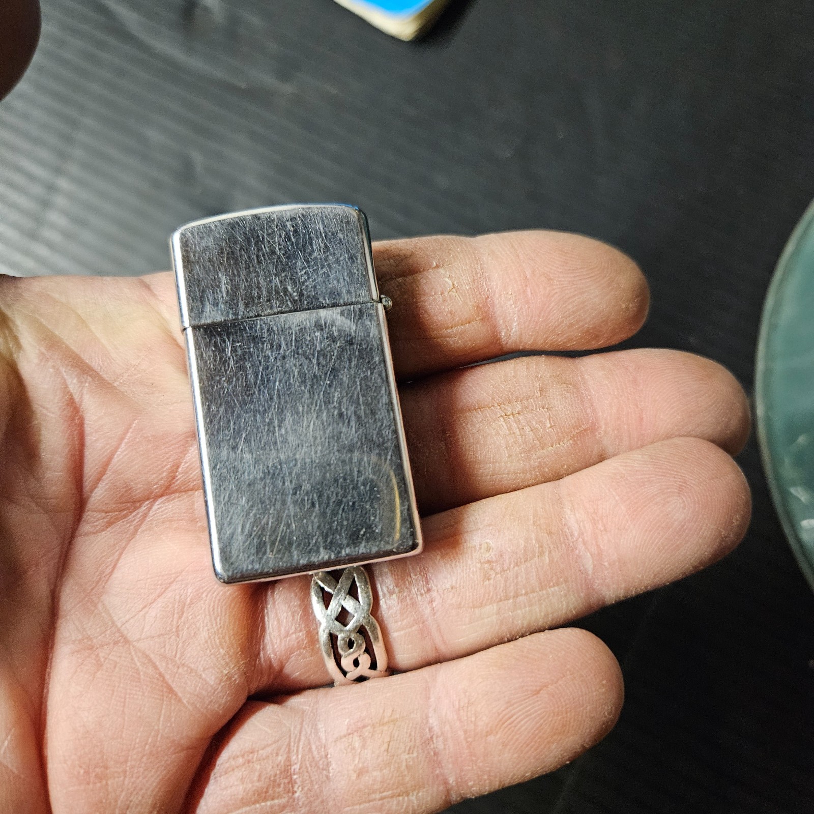 Vintage ZIPPO SLIM LIGHTER RCA Victor