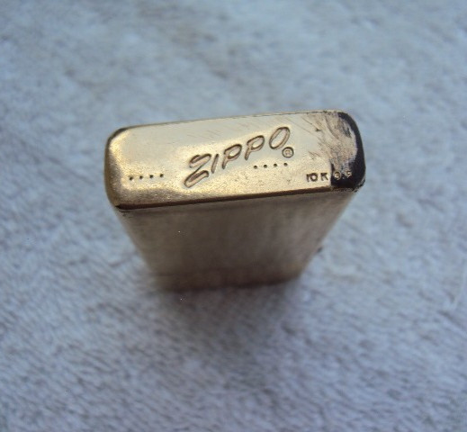 1957 10k Gold Filled Slim Zippo Lighter First Place SUNOCO 1958 Moonshiner