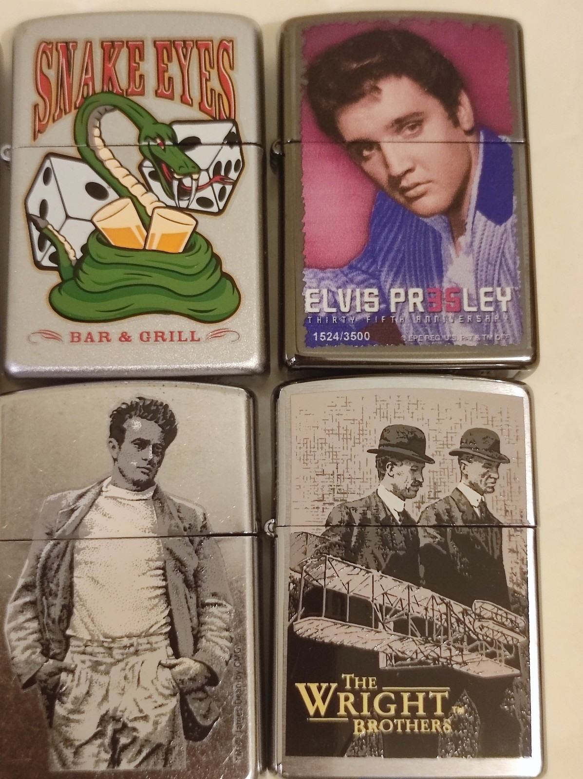 5 x Origanl Empty Zippo Case Box @ No Insert