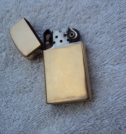 1957 10k Gold Filled Slim Zippo Lighter First Place SUNOCO 1958 Moonshiner