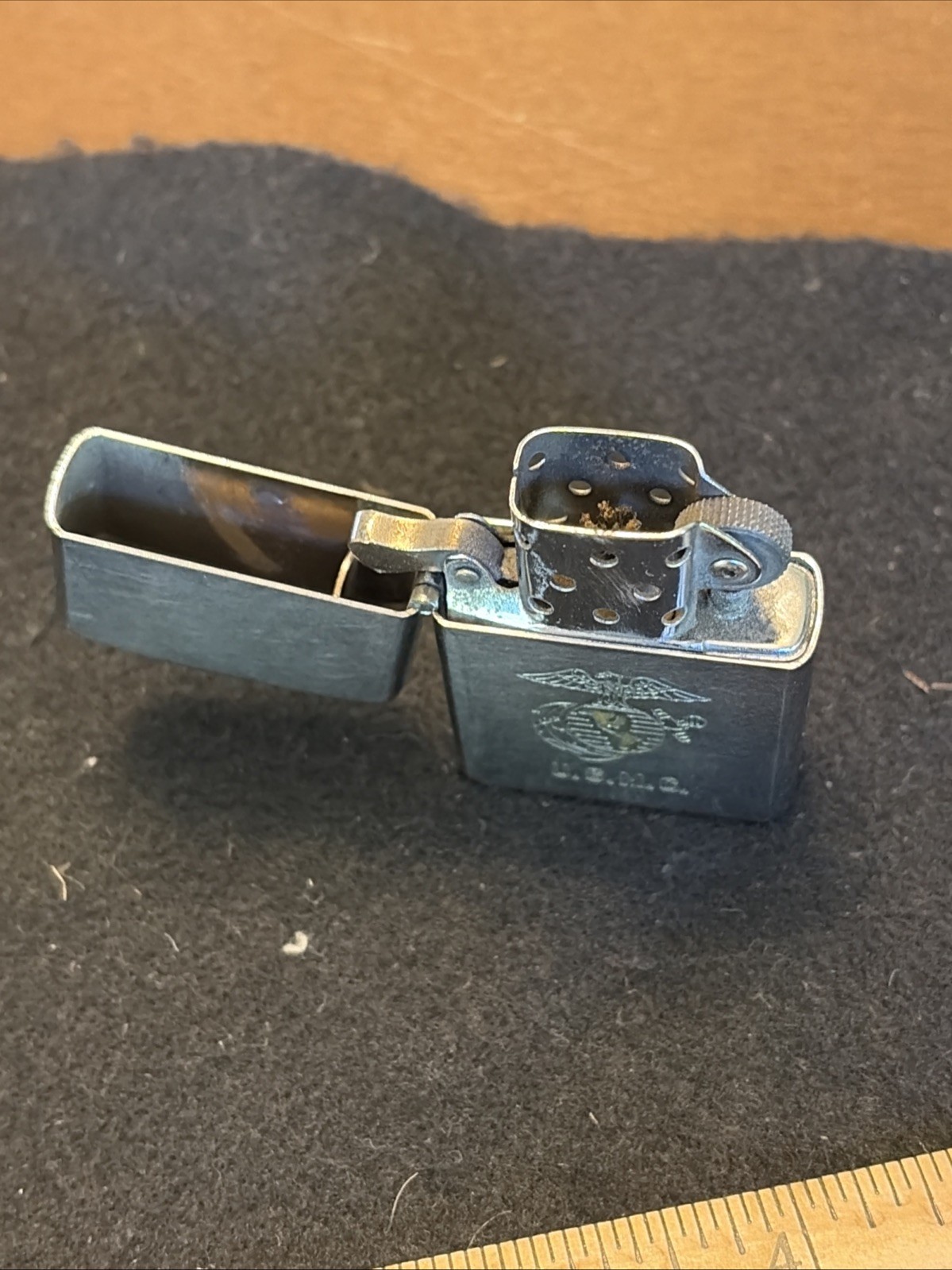 Vintage 1960’s USMC Lighter US Marines Vega Brand