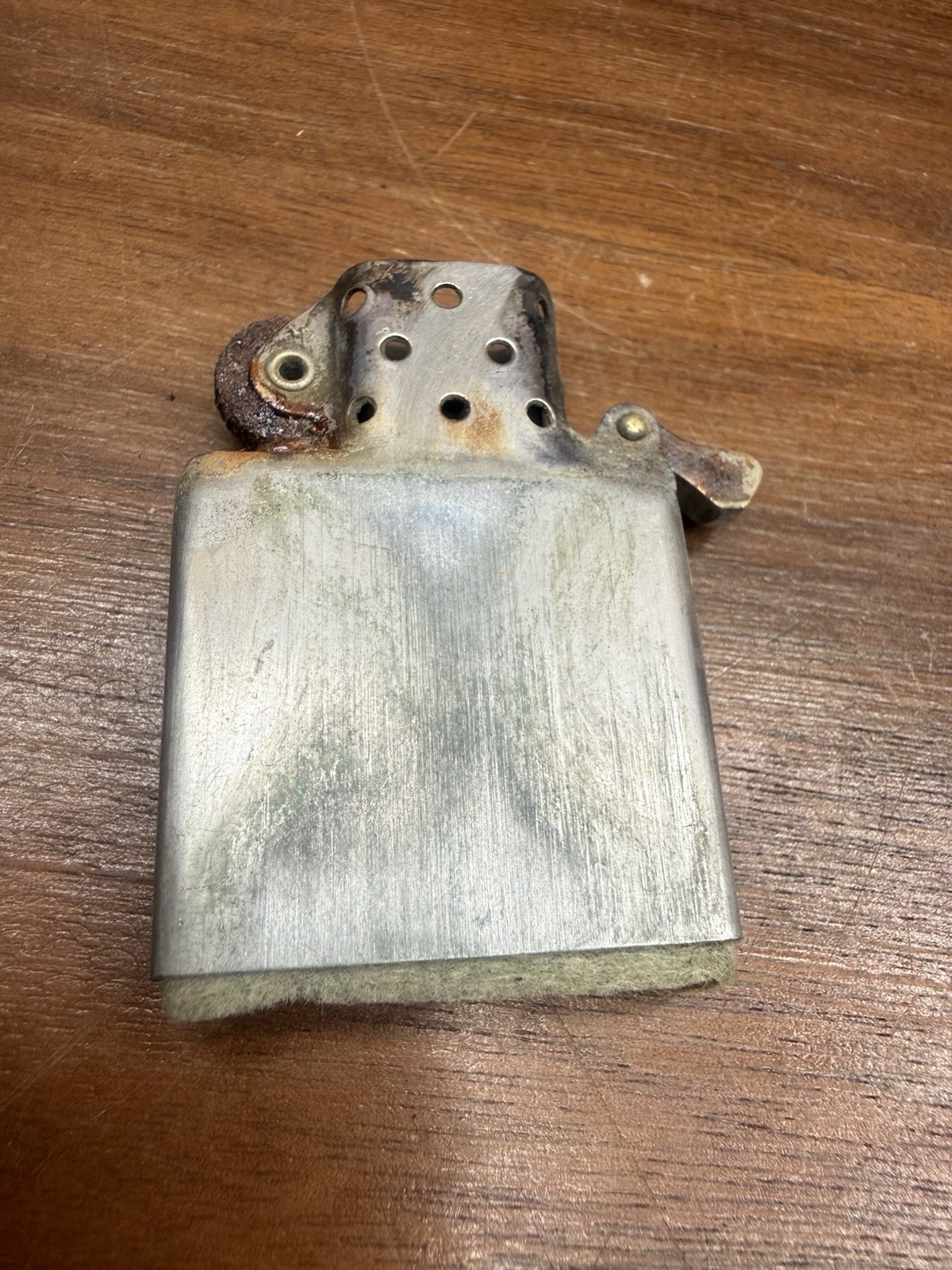 Vintage Zippo Town & Country Setter Dog Lighter Pat 2032695 As Is Rare