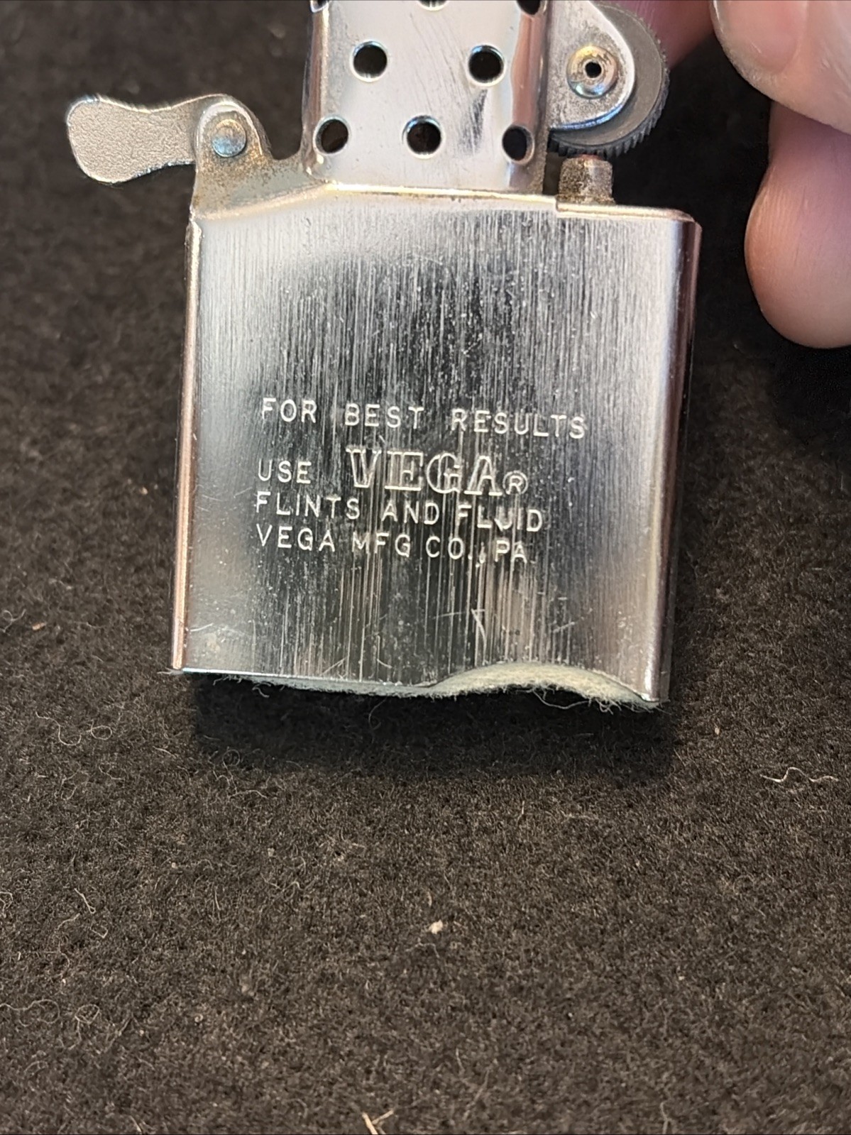 Vintage 1960’s USMC Lighter US Marines Vega Brand