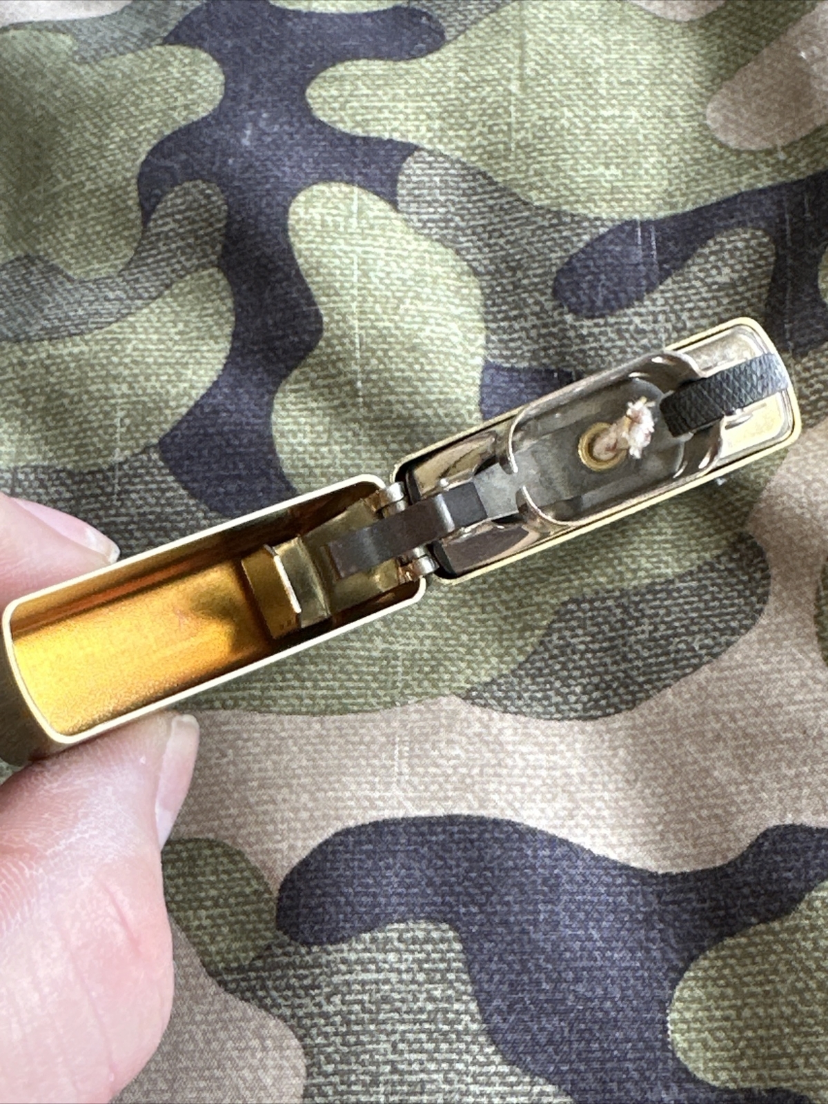 2023 Zippo Windproof Lighter – Tumbled Brass Finish