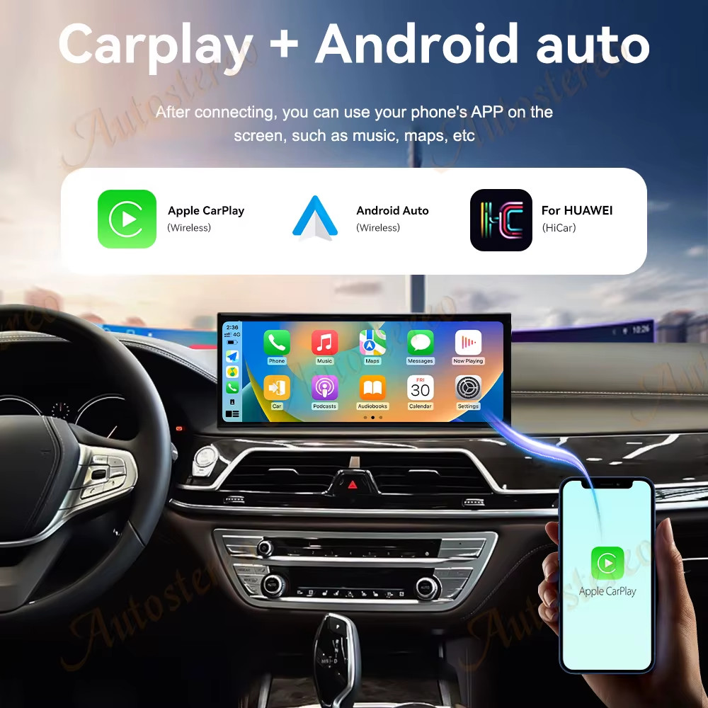 15.8 Inch Qualcomm Android 13 Carplay For BMW 7 G11 G12 2016 2017 2018 Car Multi