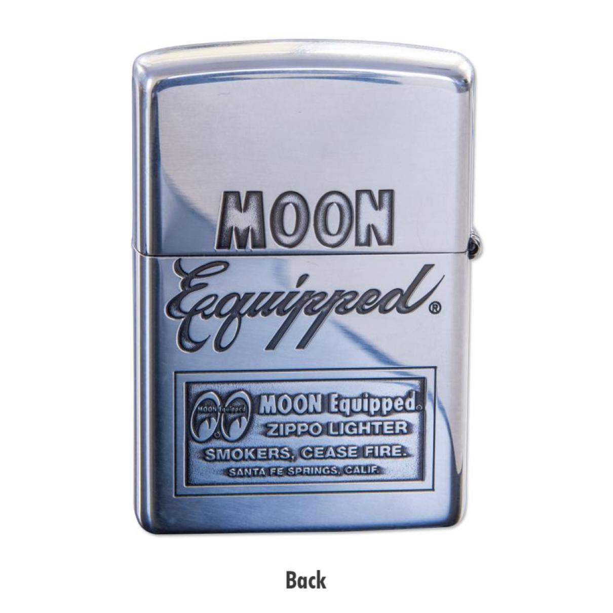 Zippo Mooneyes Moon Equipped Double Sides oil lighter (H)5.5cm (W)3.8cm (D)1.3cm