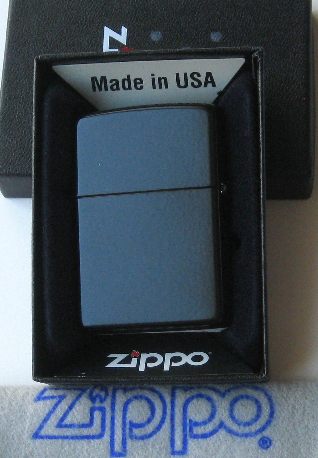ZIPPO PREVIOUSLY COLLECTED Not Used ADVERTISING Lighter LIFETIME GUARANTEE 2012