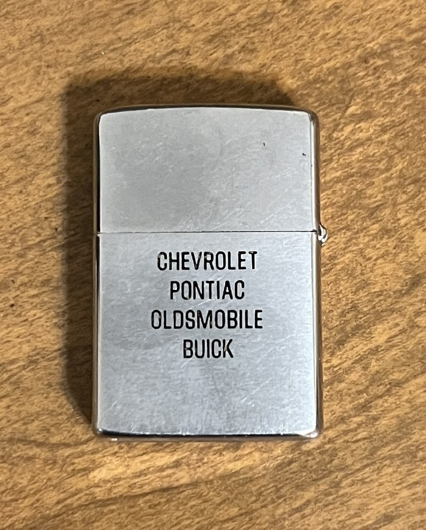 Vintage ZIPPO Advertising Lighter (Harold’s Motor Co., Norway, Maine) Sparks