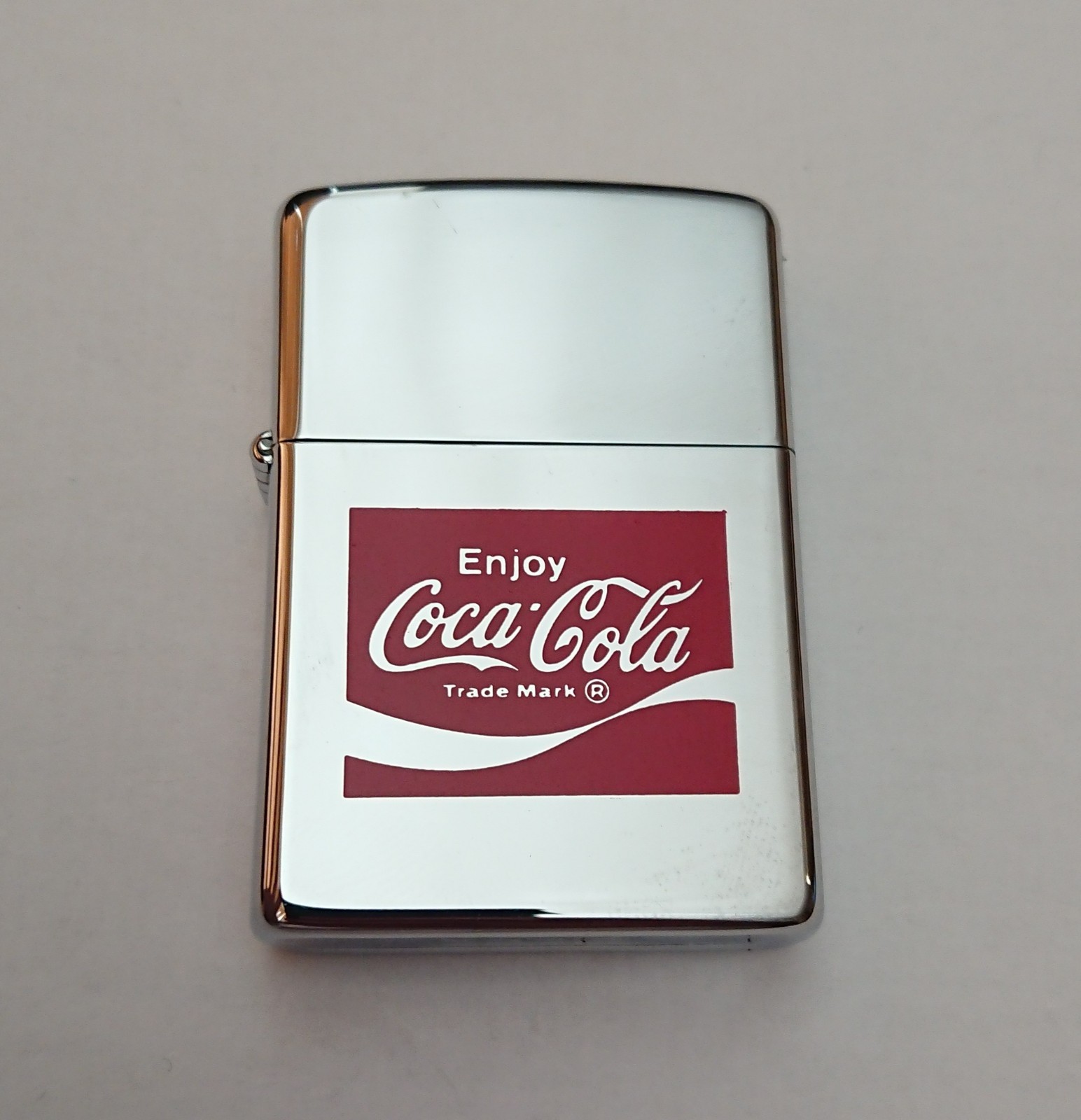 Coca Cola Zippo Lighter New Old Stock, c. 1990, Unstruck, Ultra Cool Vintage 90s