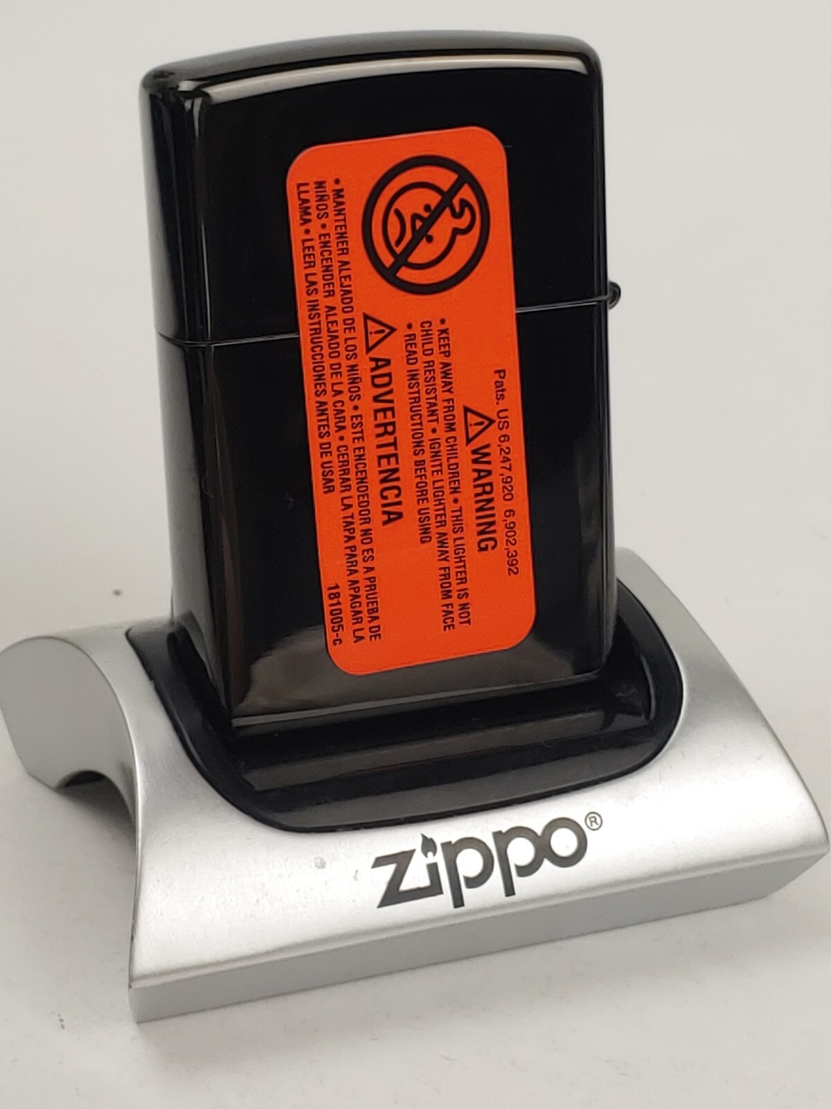 Zippo 28678 ZIPPO SKULLS on High Polish Black Windproof Lighter – FEB (B) 2014