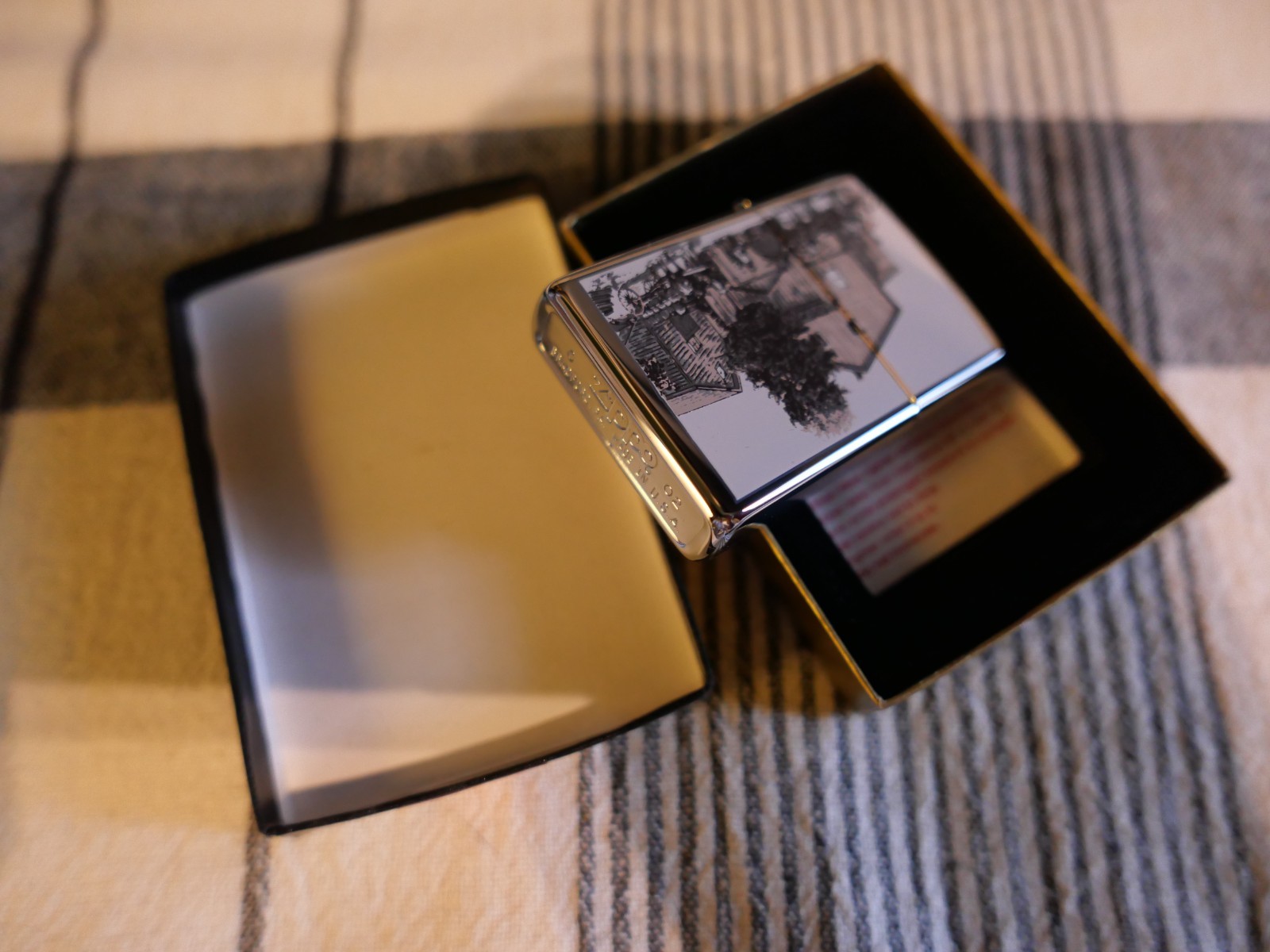ZIPPO STRAUB BREWERY ORIGINAL 049/130 LIMITED EDITION LIGHTER 2002