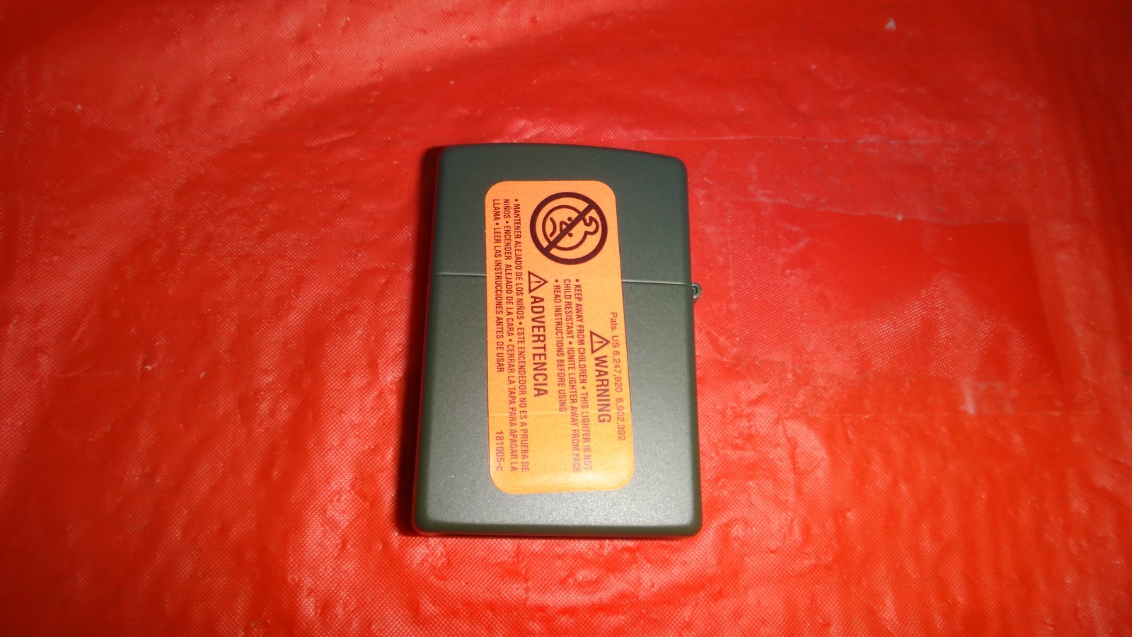 Vintage 2013=221=Baseball Girl in Red=ZIPPO Fuel Lighter Green Matte=NIB=USA=