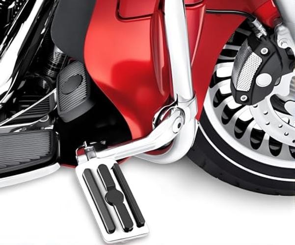 Motorcycle 1.25″ (1-1/4″)(32mm) Long Angled Highway Crash Bar Chrome#Clamps#2