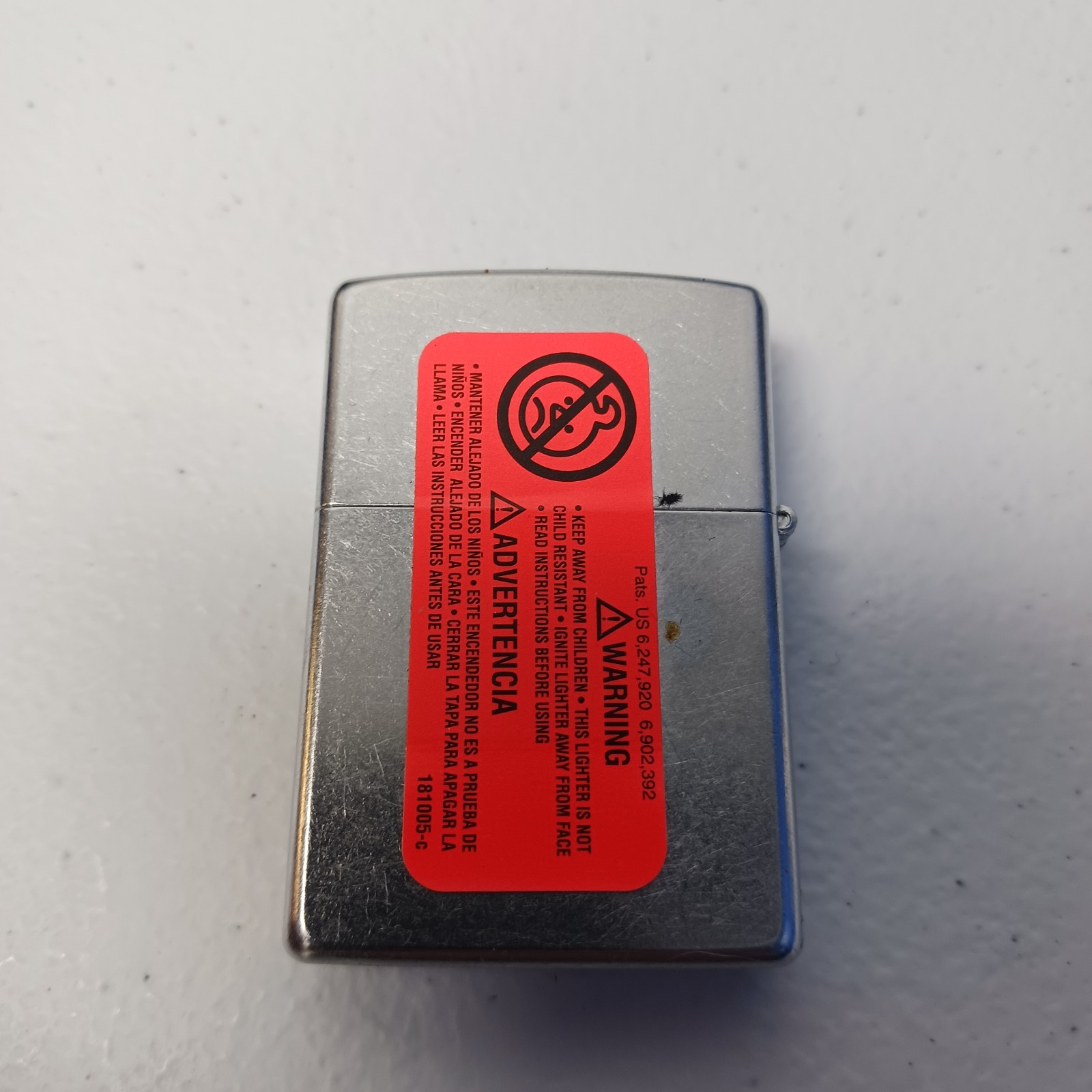 Vintage Zippo I Have Issues Street Chrome NEW