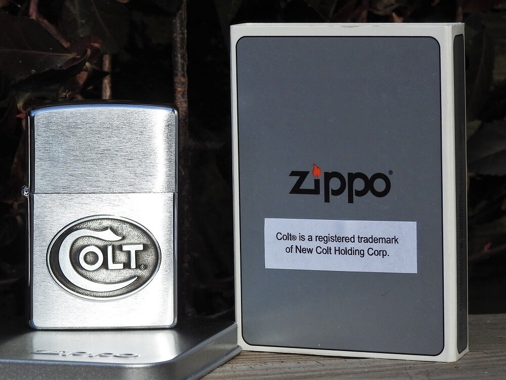 Zippo Lighter – Colt Firearms – Emblem – Colt’s Manufacturing Company – 200C 617