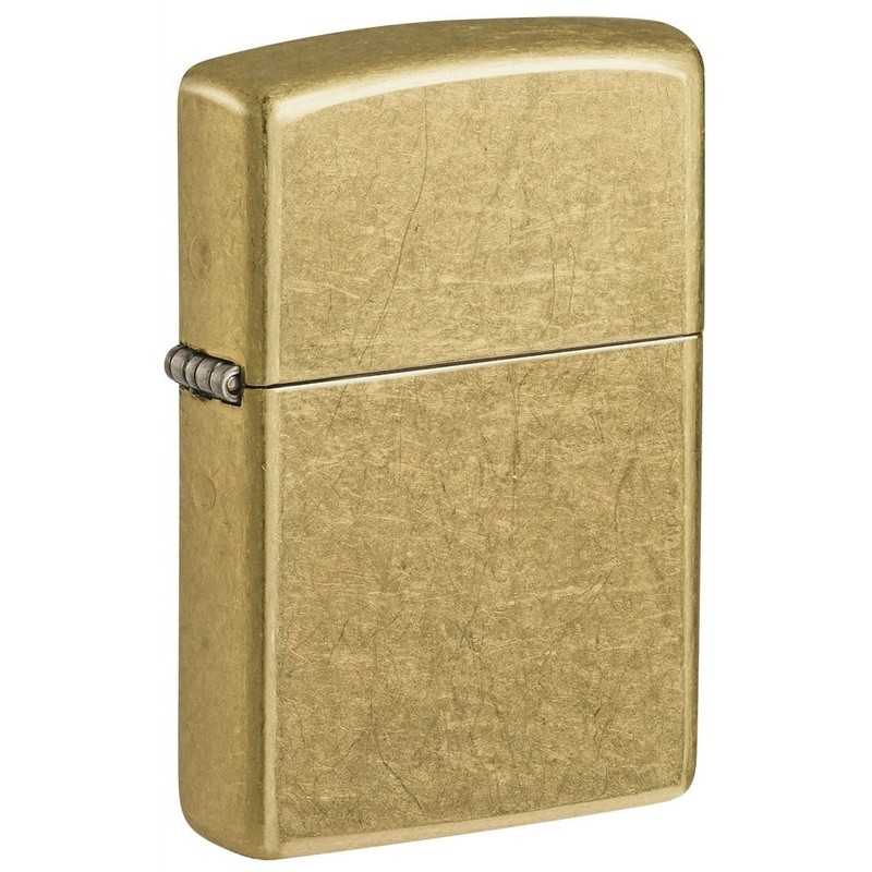 2 Pack Classic Windproof Brass Pocket Lighter Gift Box Refillable Fuel Optional