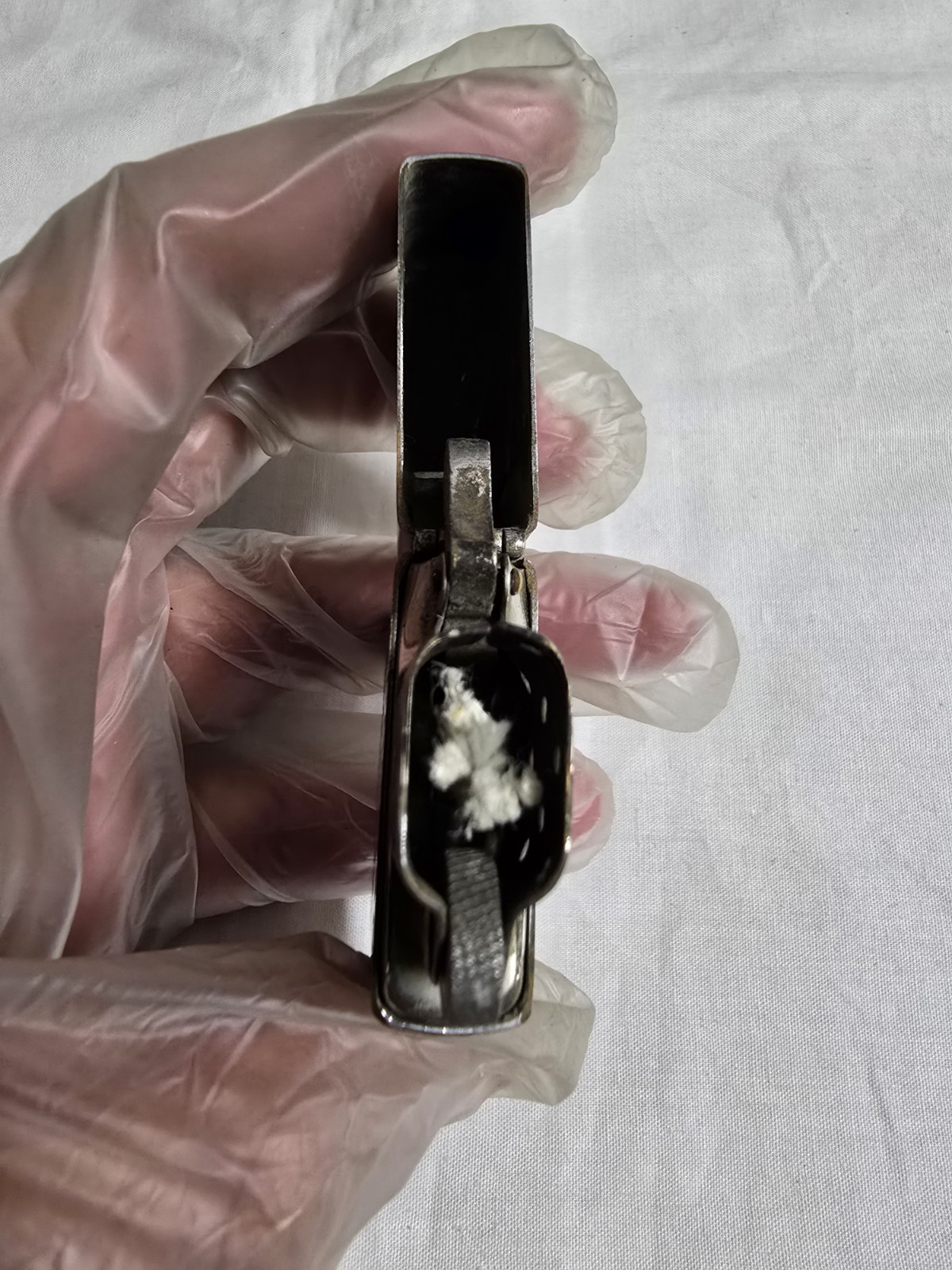 Zippo Vintage 1947-1950 Oil & Gas Rodman Supply Co. Pat. 2032695 Lighter. RARE
