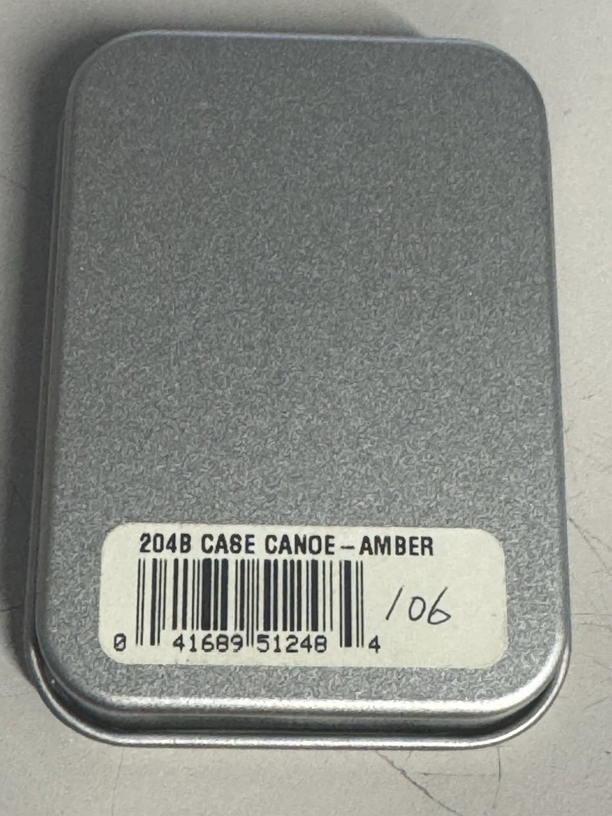 ZIPPO 2007 CASE XX CANOE KNIFE BRASS LIMITED EDITION LIGHTER SEALED IN BOX C9