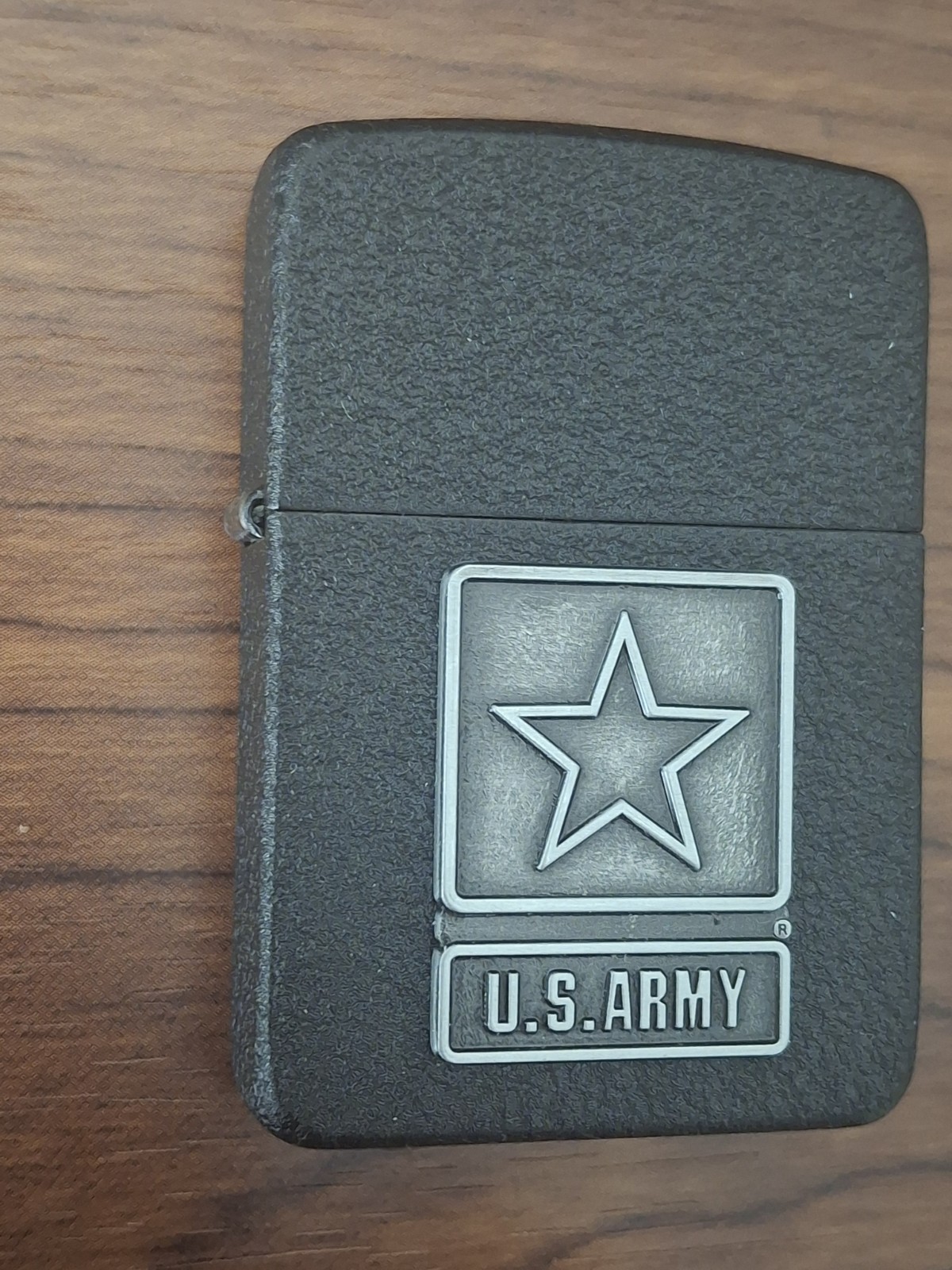 Zippo US Army Military Lighter Black Textured Finish Model 28583 New Open Box