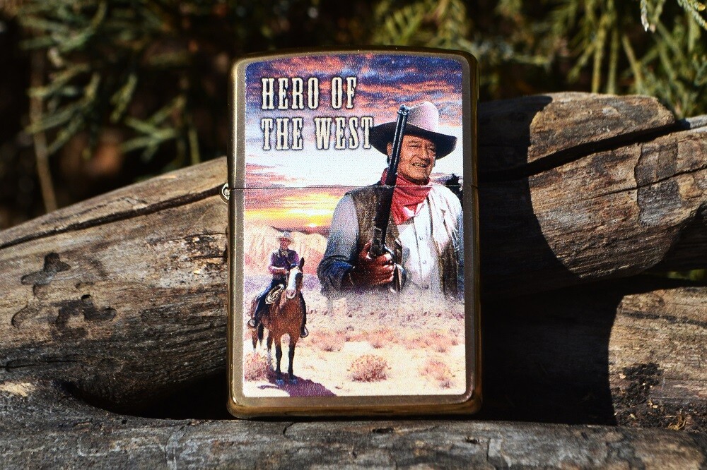 Zippo Lighter – John Wayne – Hero Of The West – The Duke – Limited Edition