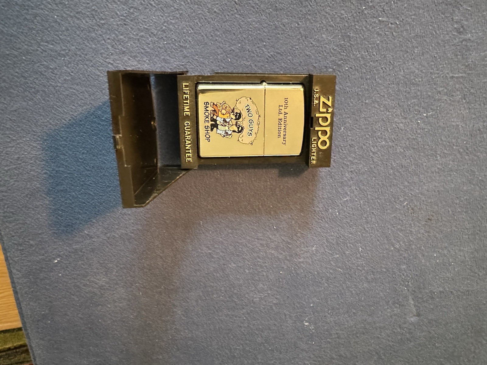 10th Anniversary, Ltd. Edition, Two Guys Smoke Shop, Brand New! Zippo Lighter!