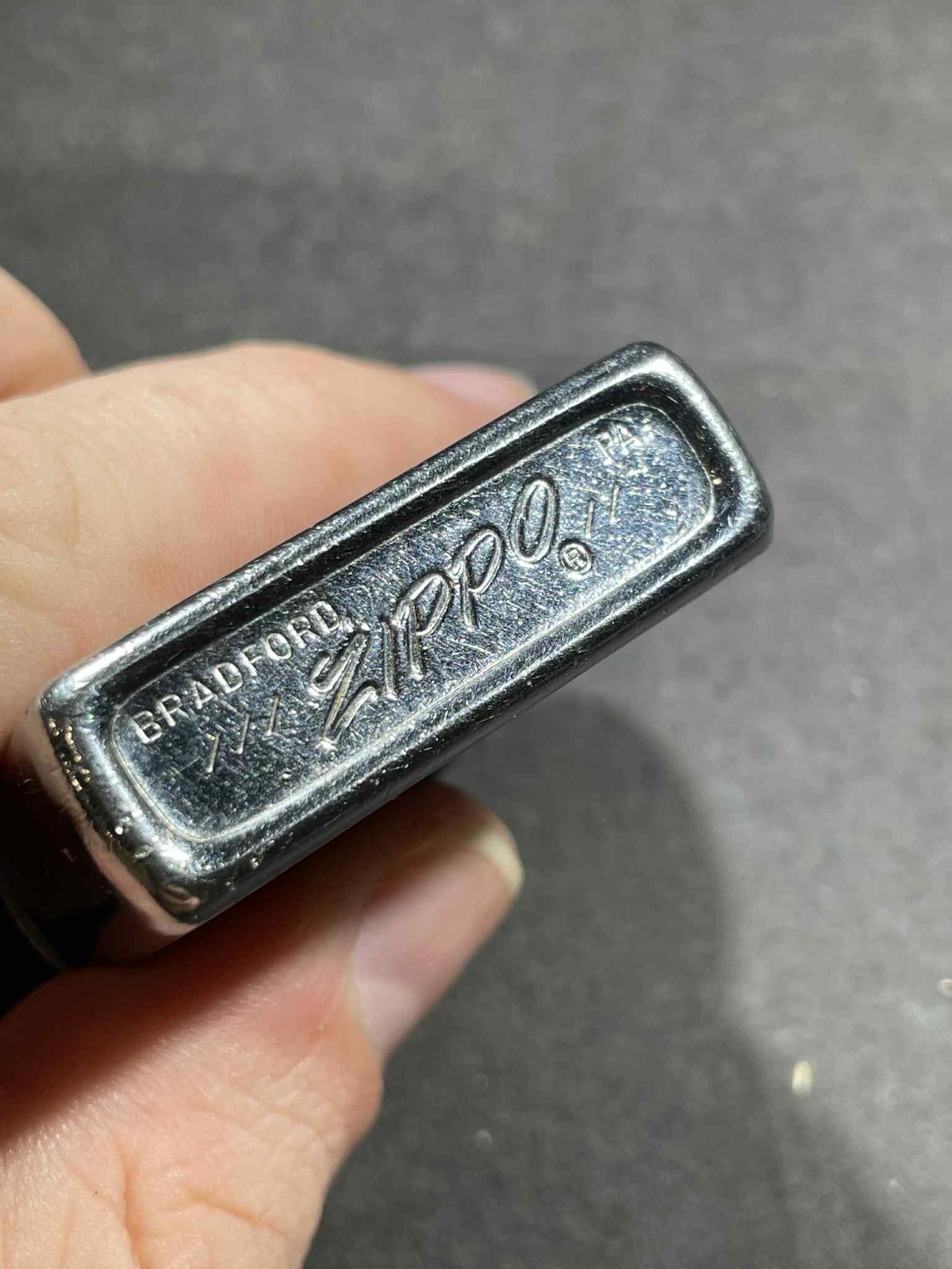 1960s Vietnam War US Navy Military USS Alexander Hamilton SSBN 617 Zippo Lighter