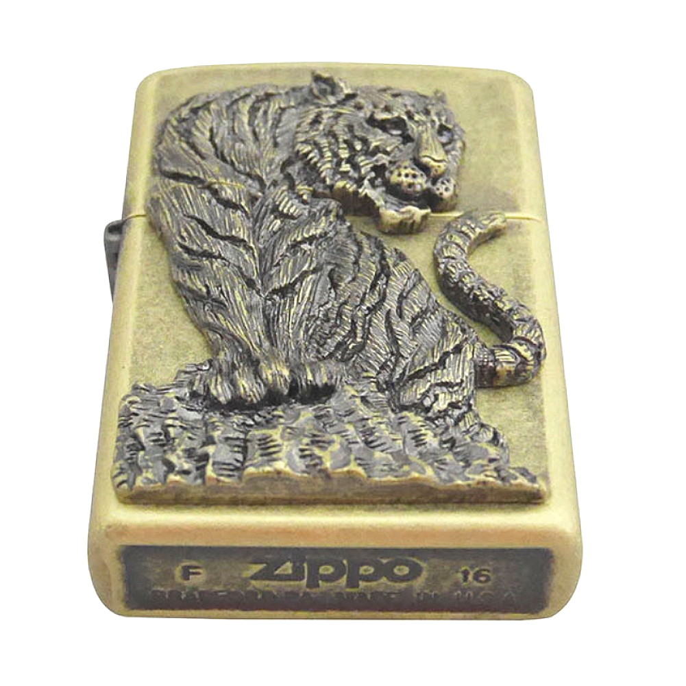 Zippo Hunter BRA Lighters Genuine Authentic Org Packing 6 Flints set GIFT