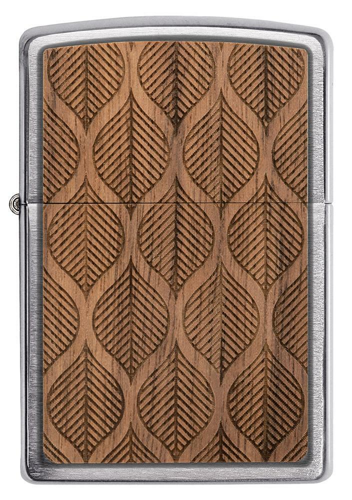 Zippo Windproof Woodchuck Walnut Leaves Lighter, Buy 1 Plant 1, 49708 New In Box