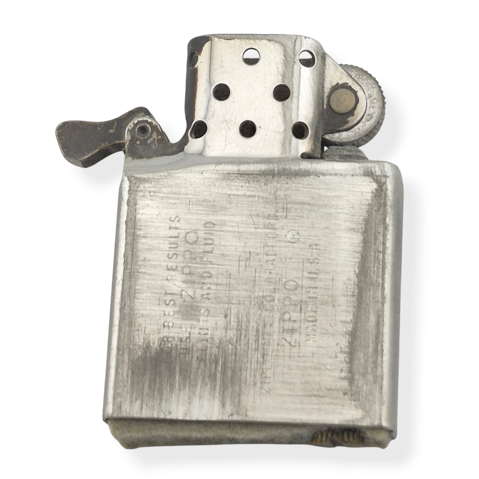 Vintage 1969 Zippo Lighter Diamond Manufacturing Co Wyoming PA Advertising