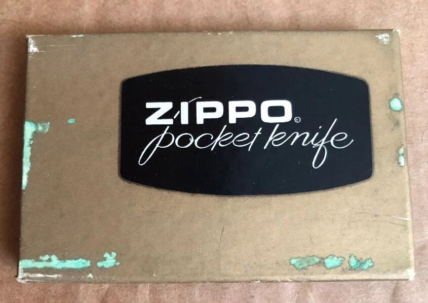 Vintage 1968 Zippo USA Promotional Metal File Tool w/ Box & Guarantee