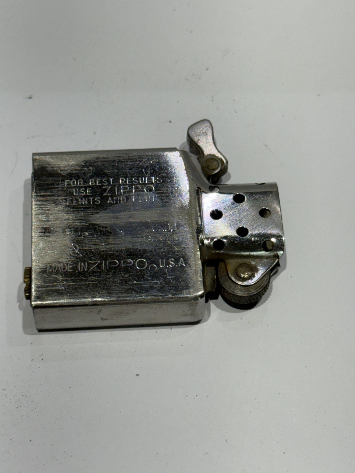 Vintage 1992 ZIPPO Lighter Venetian Scroll NO Monogram or Engraving ( F VIII )