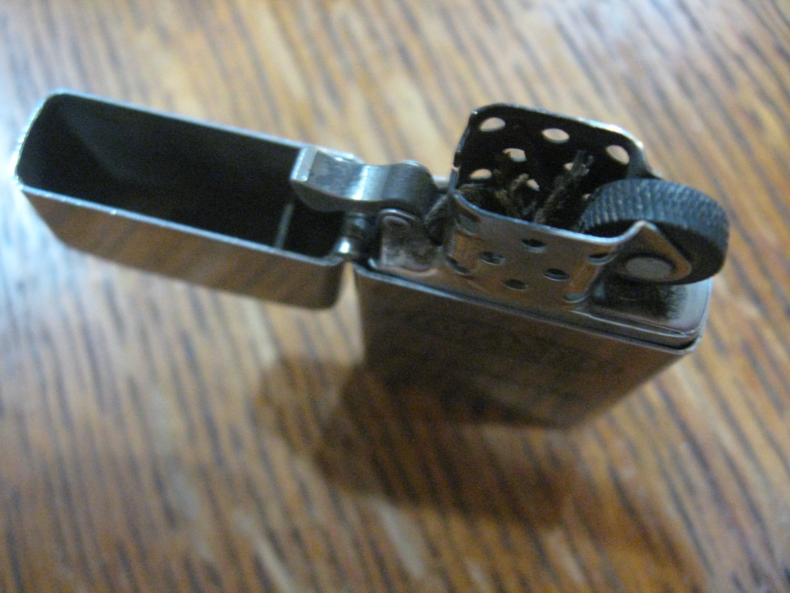 Vintage Zippo Brown & Root, Inc. Lighter w/#1 in Logo