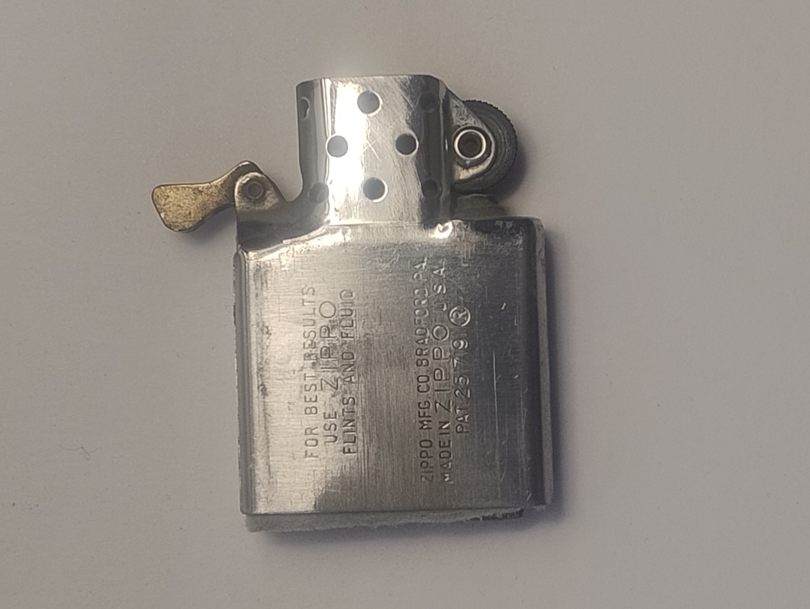 Vintage Early 1960s Ford Zippo Uncommon Emblem Automotive Advertising Zippo