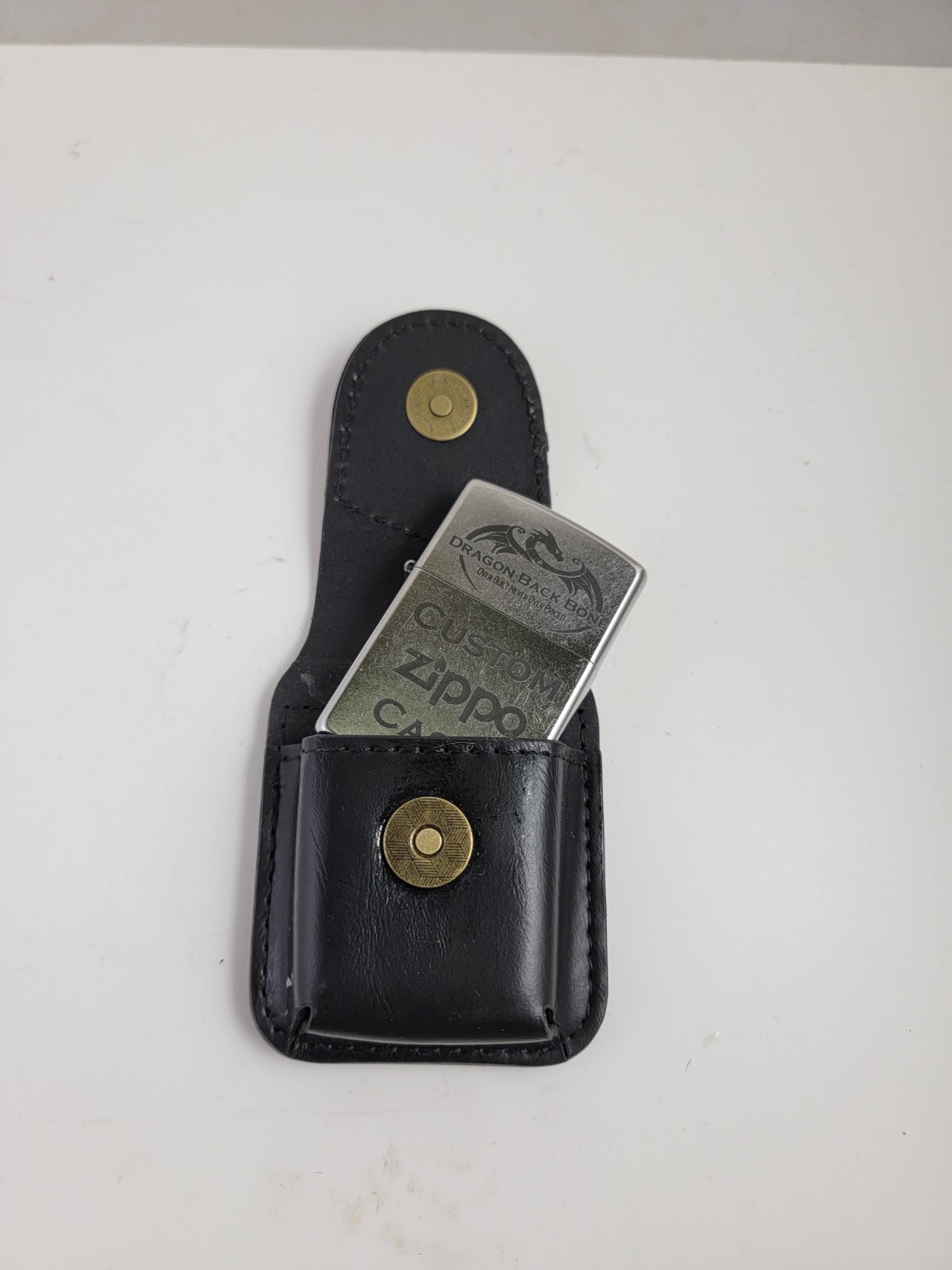 BURMESE PYTHON ZIPPO leather lighter case Pouch holder New Genuine Handmade