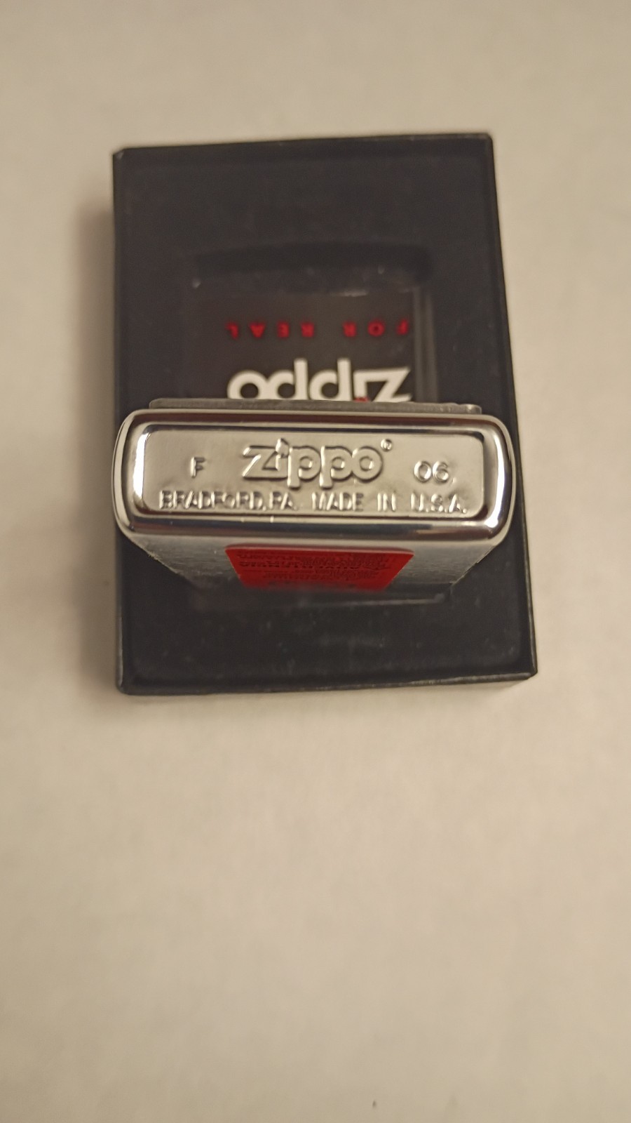 Zippo Lighter Something Patriotic 2006 In Original Packaging Never Fired