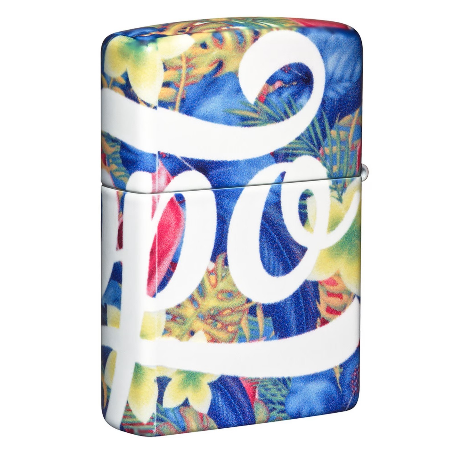Zippo 49436 Colorful Floral Design Windproof Pocket Lighter New