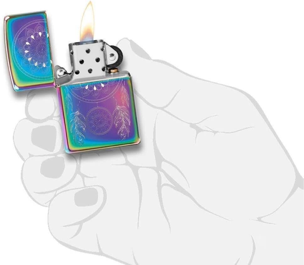 Zippo Dream Catcher Pocket Lighter, Multi Color 49023