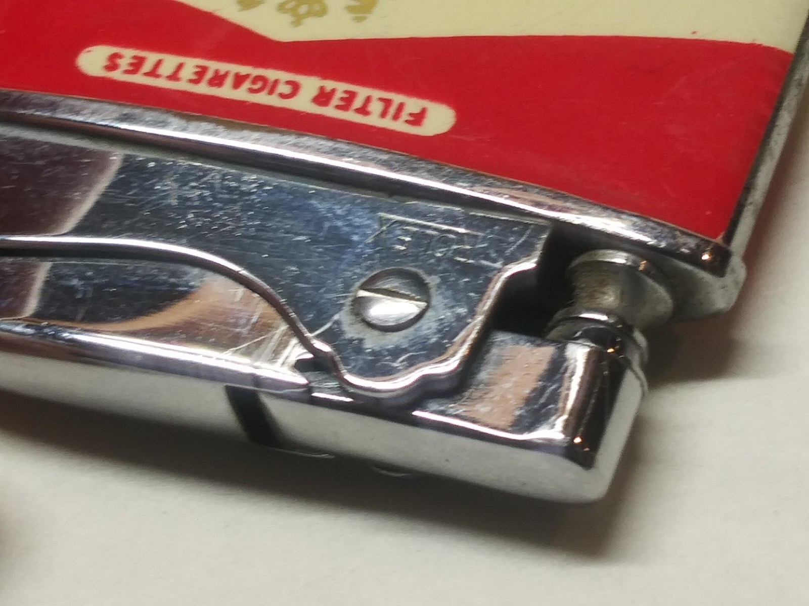 Vintage Rolex Japan Super Automatic Deluxe Marlboro Cigarette Lighter Red Roof