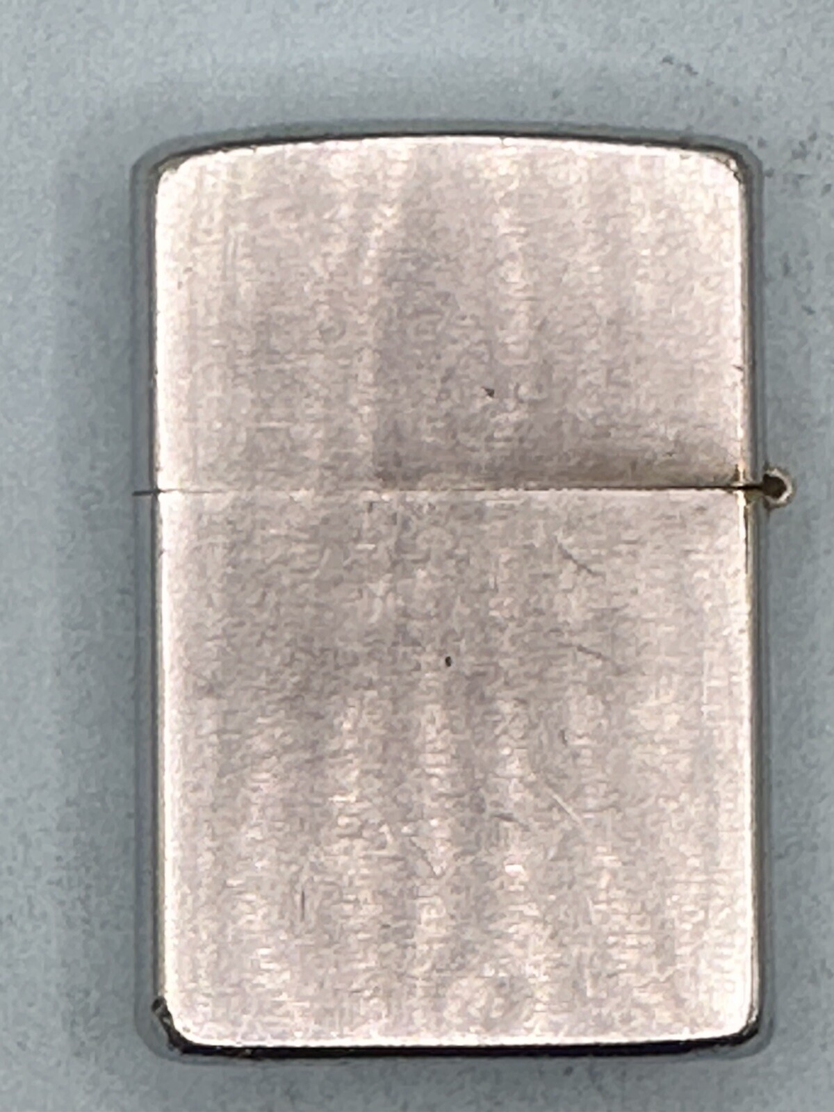 Vintage 1960 Korea War Frederick Groeger Chrome Zippo Lighter